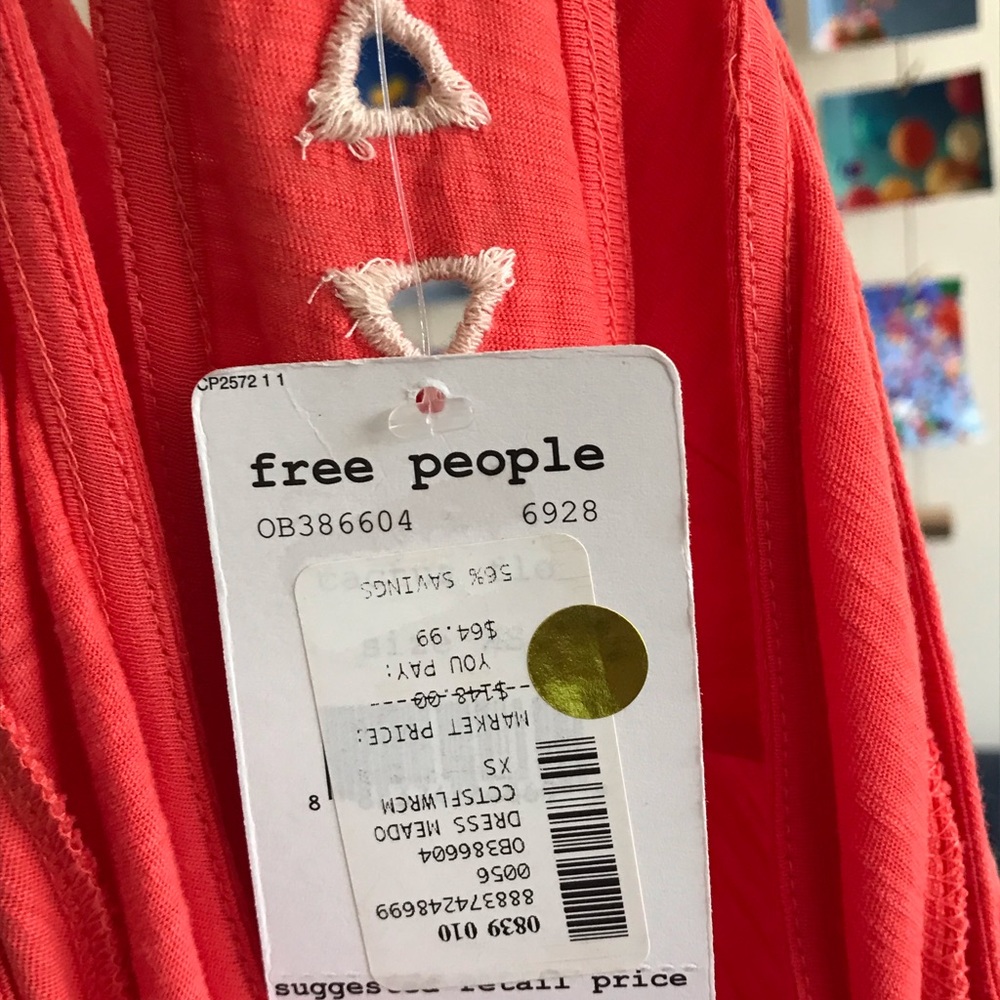 NWT Free People dress - size XS - Picture 6 of 6